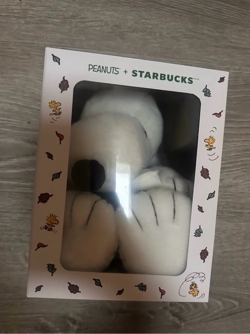 Peanuts x Starbucks White Snoopy Plush Kids Costume Accessory